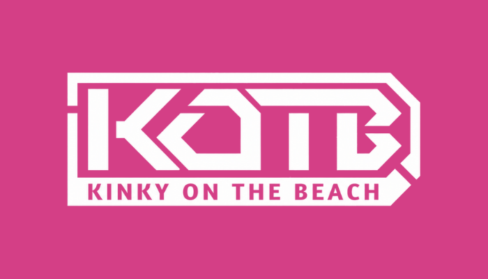logo kinky on the beach